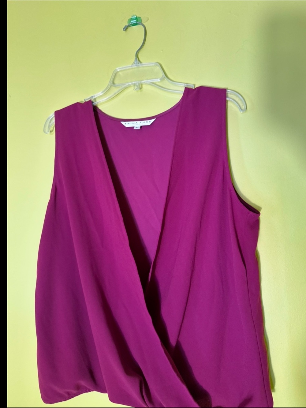 Purpley Trina Turk sleeveless blouse